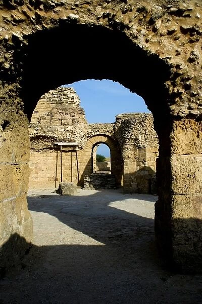 Ancient Archway In Tunisia