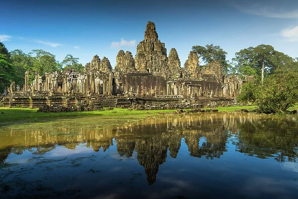 Bayon Castle, Angkor Thom, Cambodia