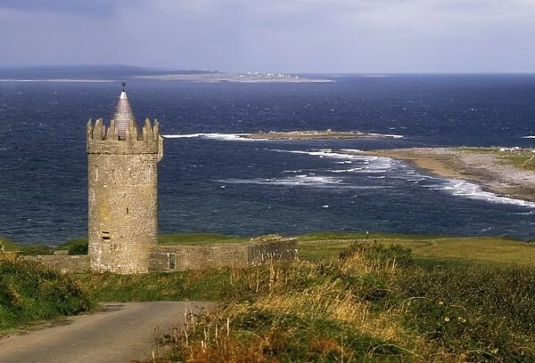 Co Clare, Doolin, Doonagore Castle, Ireland