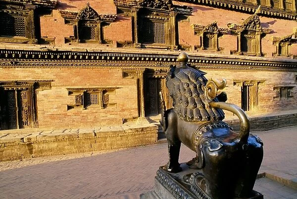 Fa?ade of the Royal Palace, Bhaktapur, Nepal