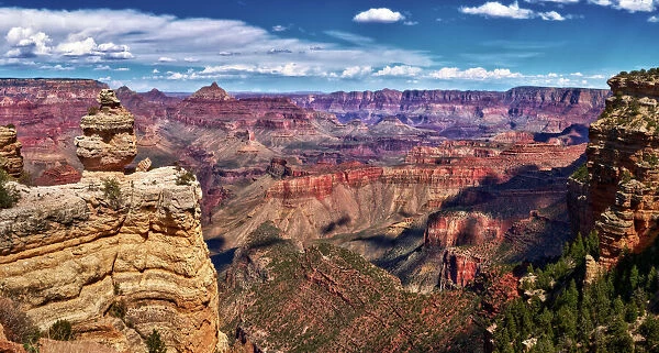 A Grand View, South Rim Grand Canyon Panorama