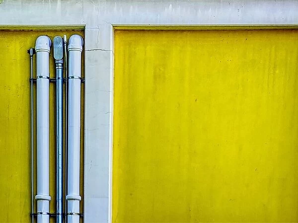 Polluted Yellow Wall