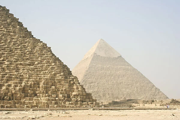 Two of the Pyramids of the Giza Necropolis