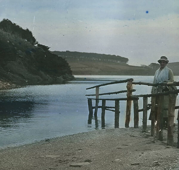 Loe Pool, Helston, Cornwall. 1920s