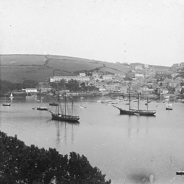 Polruan from Fowey, Lanteglos by Fowey, Cornwall. Possibly 1914