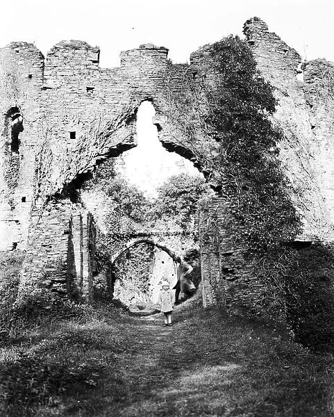 Restormel Castle, Lanlivery Parish, Cornwall. Probably 1920s
