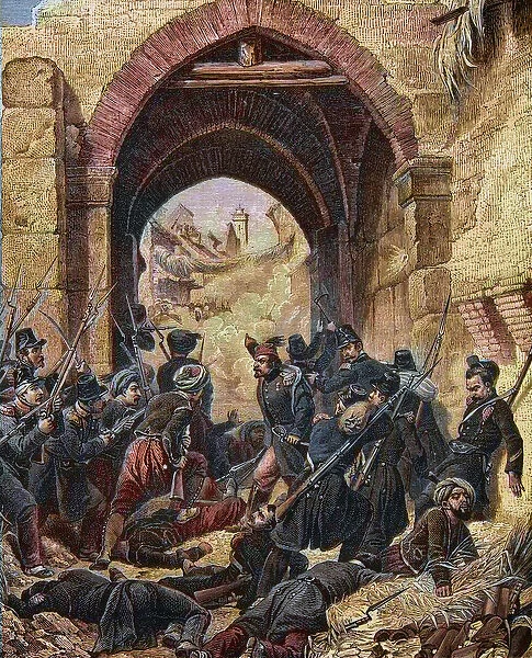 The 1837 Siege of Constantine Algeria - Capture of Constantine - Attack of