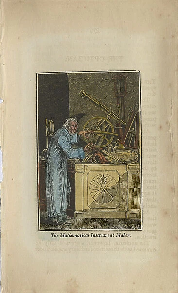 19th century mathematical instrument maker