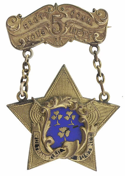 5th Connecticut Veteran's Badge