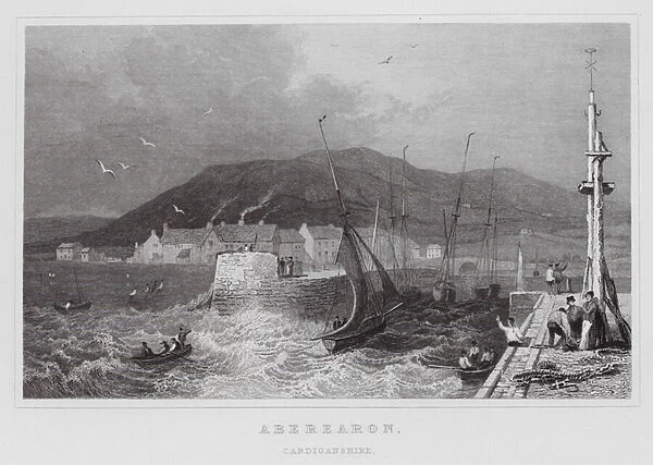Aberearon, Cardiganshire (engraving)