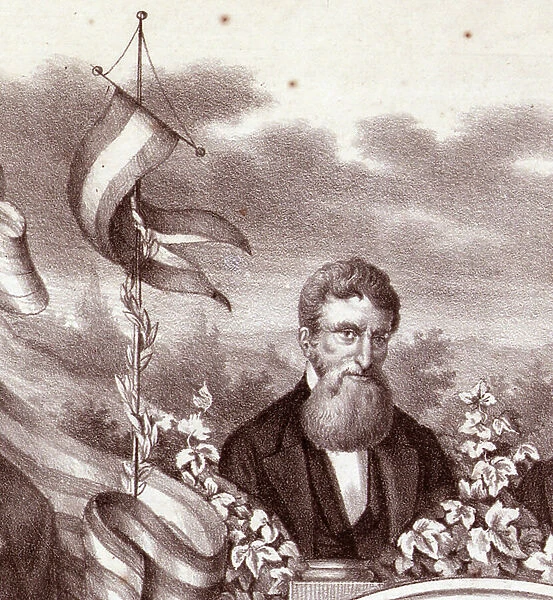 Abolitionist martyr John Brown, 1865
