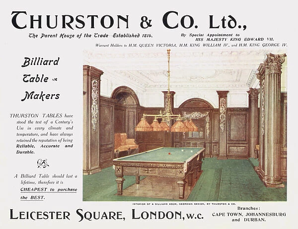 Advertisement, 1907 (colour litho)