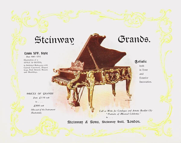 Advertisement, 1907 (colour litho)