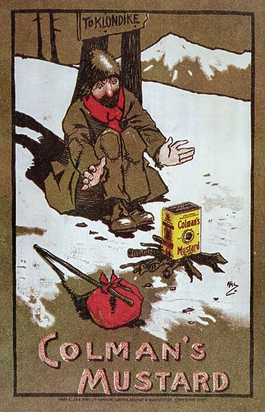 Advertisement for Colmans Mustard, c. 1898 (colour litho)