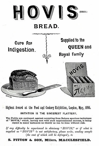Advertisement for Hovis bread