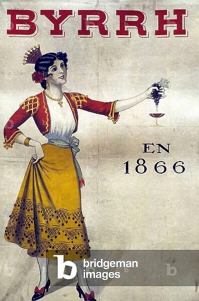 Advertising poster for the aperitive Byrrh, 1866 (poster)
