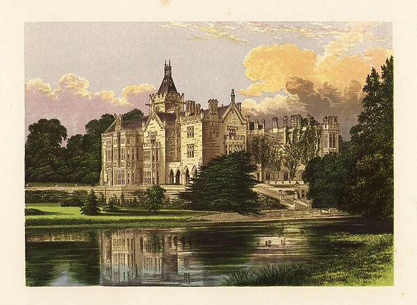 Adare Manor, County Limerick, Ireland. 1870 (engraving)