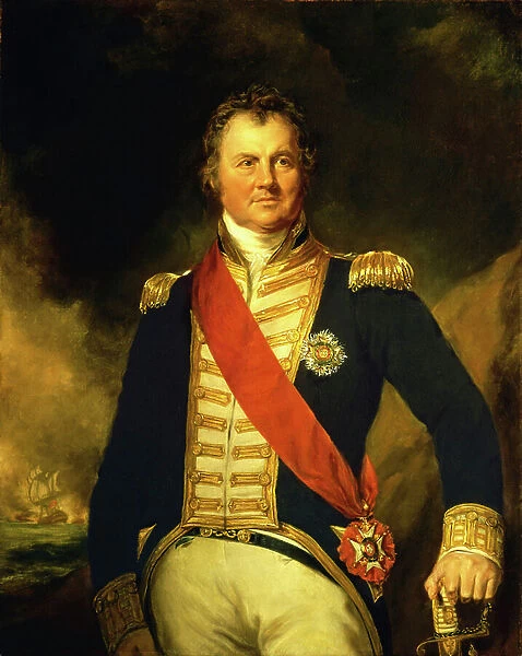 Admiral Sir Edward Thornborough (1754-1834), 1821 (oil on canvas)