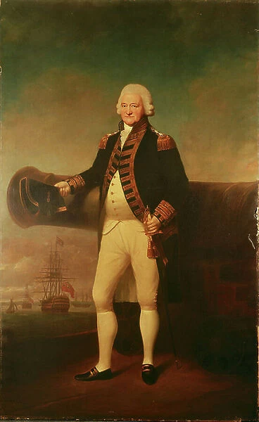Admiral Sir Peter Parker (1721-1811), c.1799 (oil on canvas)