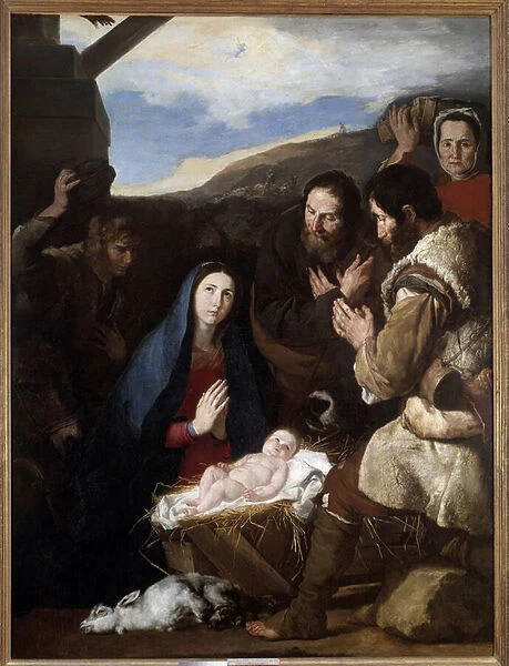 The Adoration of Shepherds Painting by Jose de Ribera dit il Spagnoletto '