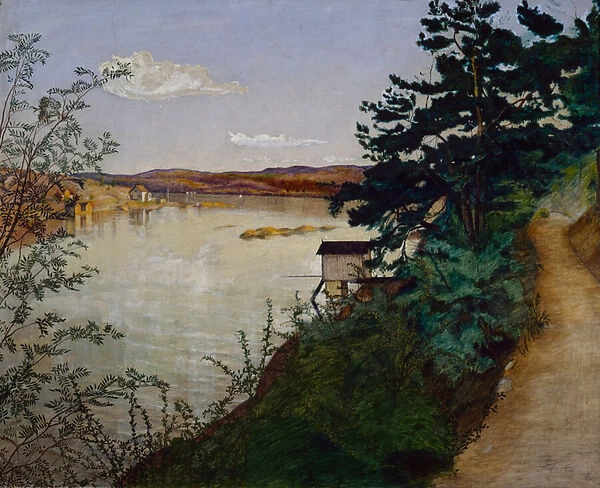 Afternoon Sun, 1895 (oil on canvas)
