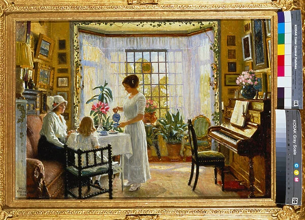 Afternoon Tea, 1914 (oil on canvas)
