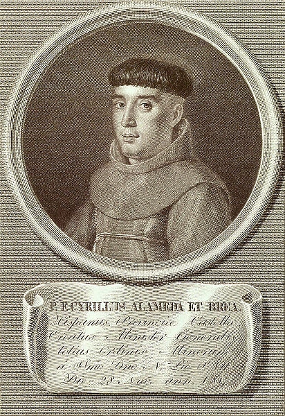 ALAMEDA Y BREA, Cirilo de (1781-1872) (engraving)