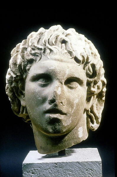 Alexander (III of Macedon) the Great (c356-323 BC). Portrait bust