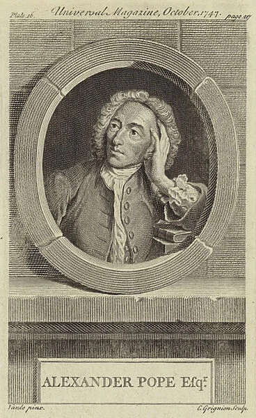 Alexander Pope, Esquire (engraving)