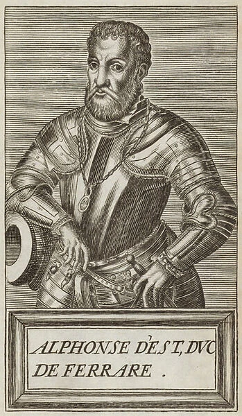 Alfonso d Este (engraving)