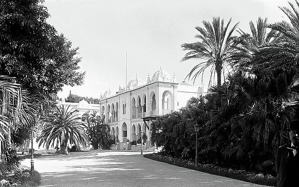Algeria, Algiers: Government Palace, 1900