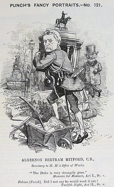 Algermon Bertram Mitford, 1883