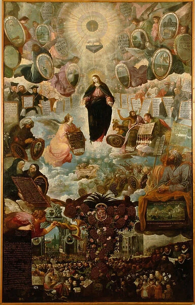 allegorie de l Immaculee Conception - Allegory of the Immaculate Conception par