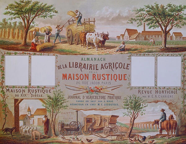 Almanac of the agriculture bookshop La Maison Rustique, c