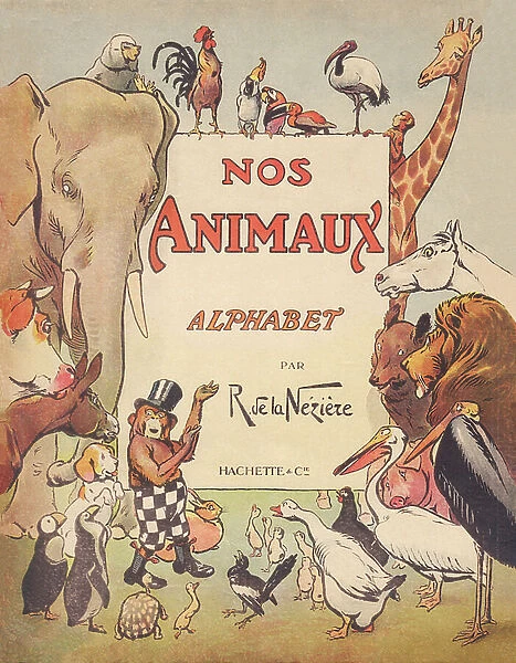 OUR ALPHABET ANIMALS, 1920 (illustration)