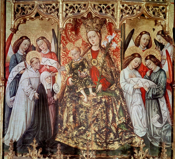 Altarpiece of St. Ursula: 'Virgin and Child with Saints and Angels'