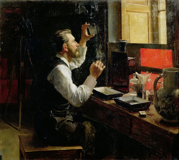 Amateur Photographer, 1894 (oil on canvas)