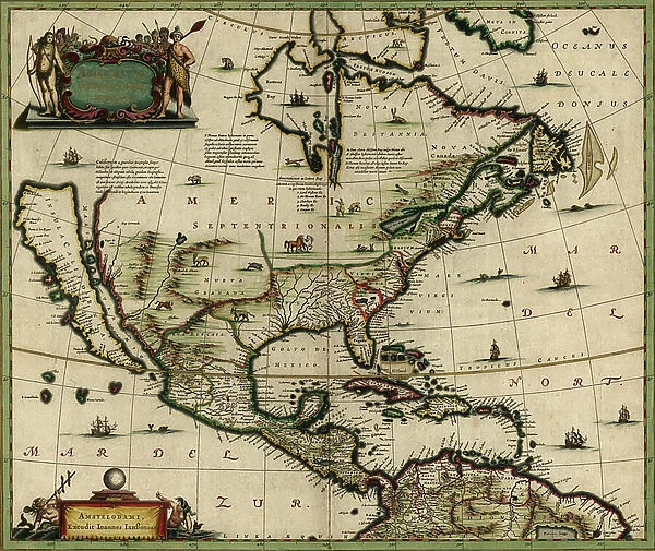 America in the 17th Century, 1652