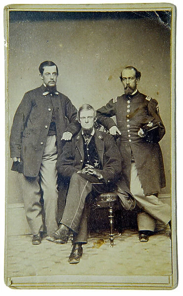 American Civil War, Three officers of the 5th Connecticut Volunteer Infantry