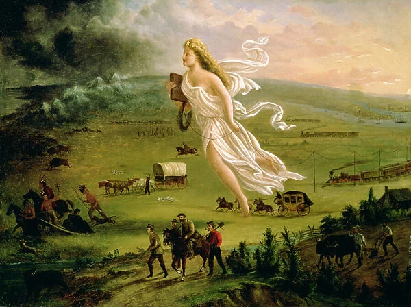 American Progress, 1872 (oil on canvas)