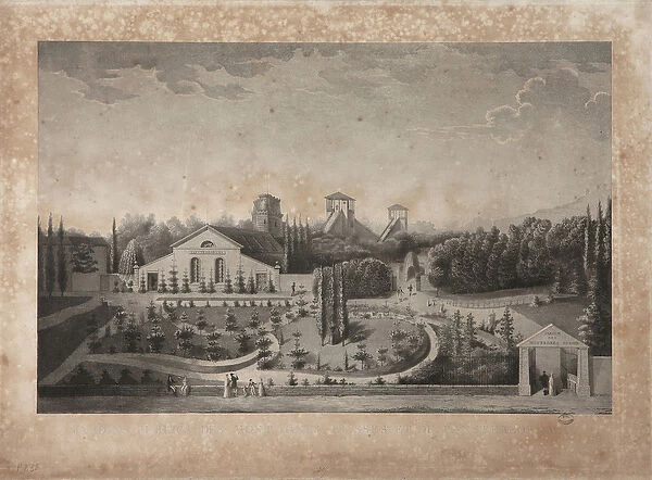 Amusement park with Panstereorama (litho)