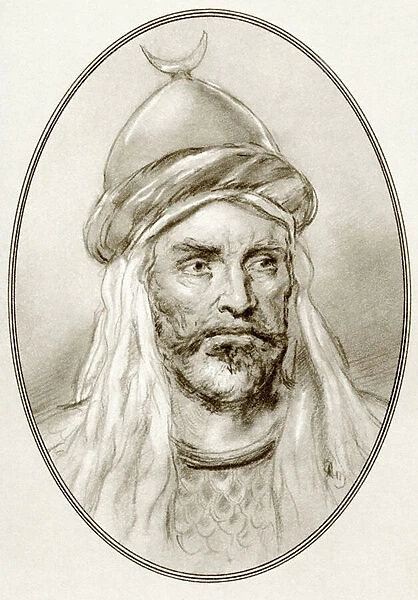 An-Nasir Salah ad-Din Yusuf ibn Ayyub, from Living Biographies of Famous Rulers