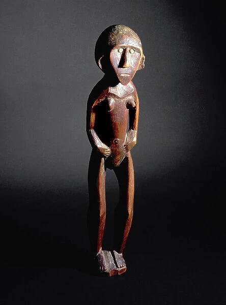 Ancestral figurine in the form of Matakau, god of fair weather from Fiji, c.1750
