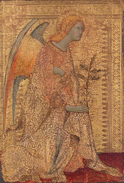 The Angel of the Annunciation, c. 1333 (tempera on panel)