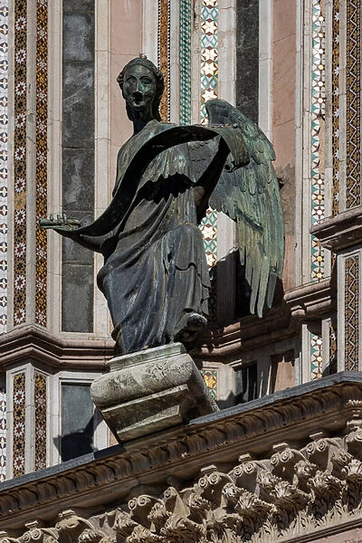 The angel, symbol of St. Matthew, 1329-30 (bronze)