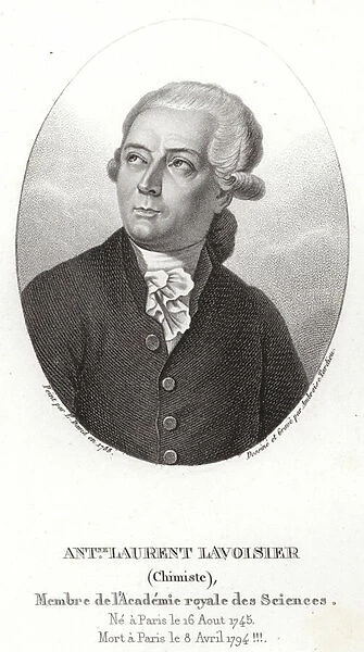 Antoine-Laurent de Lavoisier (engraving)