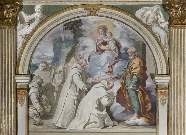 Approval of the Carthusian Rule, 1629 (fresco)