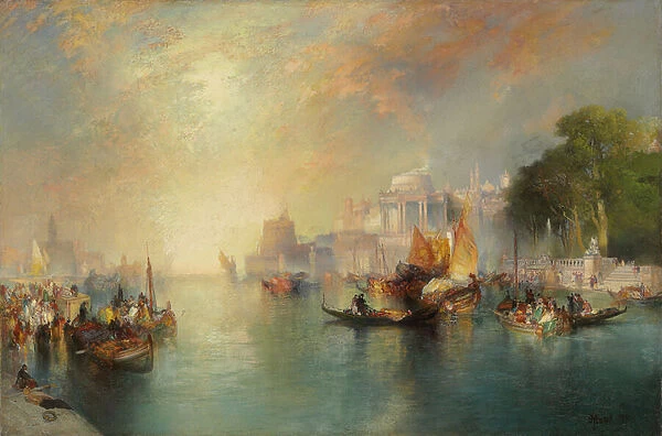 Arabian Nights Fantasy, 1886 (oil on canvas)