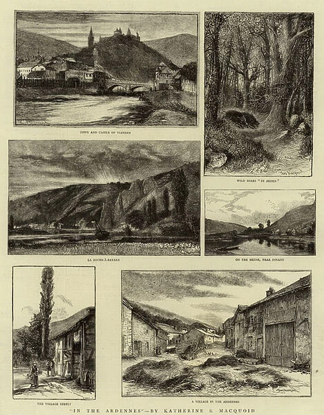 In the Ardennes (engraving)