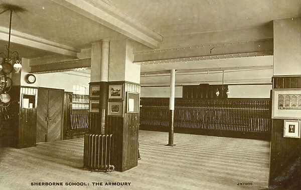 The armoury, Sherborne School, Dorset (b  /  w photo)